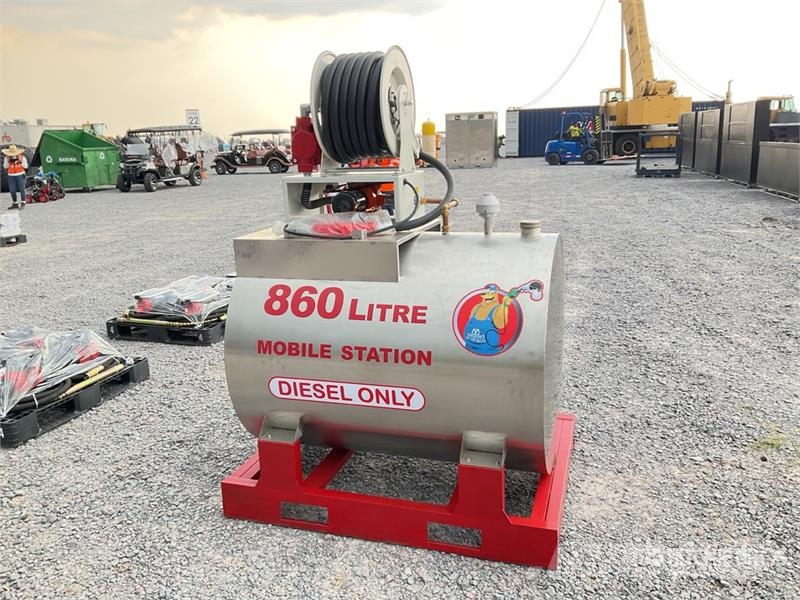 Yuni D860DC 860 L Skid Mounted Steel Diesel Tanque para Üzemanyag- és adaléktartályok