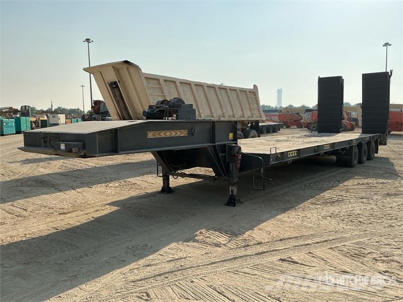  11.4 m Tri/A Step Deck Trailer لوادر منخفضة