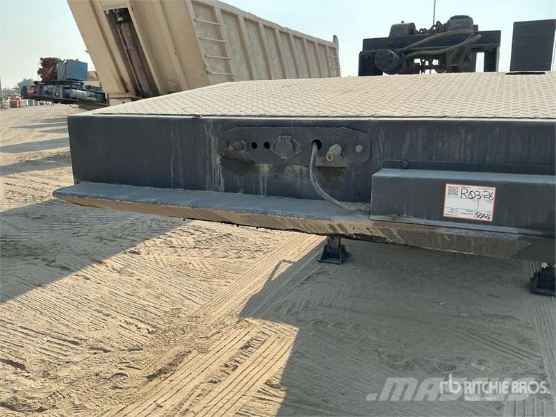  11.4 m Tri/A Step Deck Trailer لوادر منخفضة