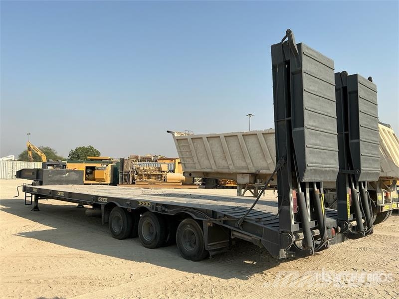  11.4 m Tri/A Step Deck Trailer لوادر منخفضة