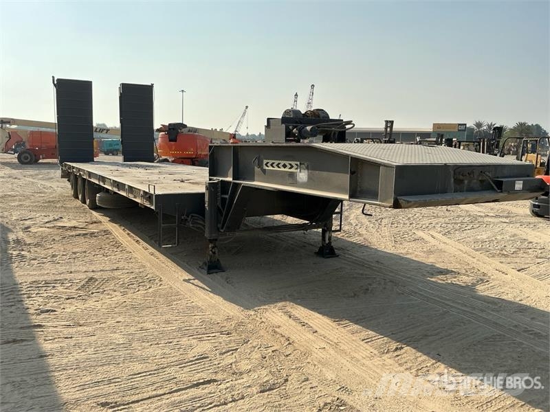 15 m Tri/A Step Deck Trailer Низькорамні причепи