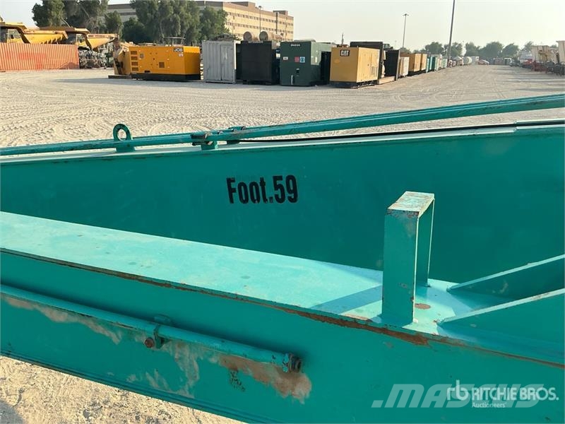 18 M Long Reach Excavator Boom & Stick w/ Excavato Kašike / Korpe