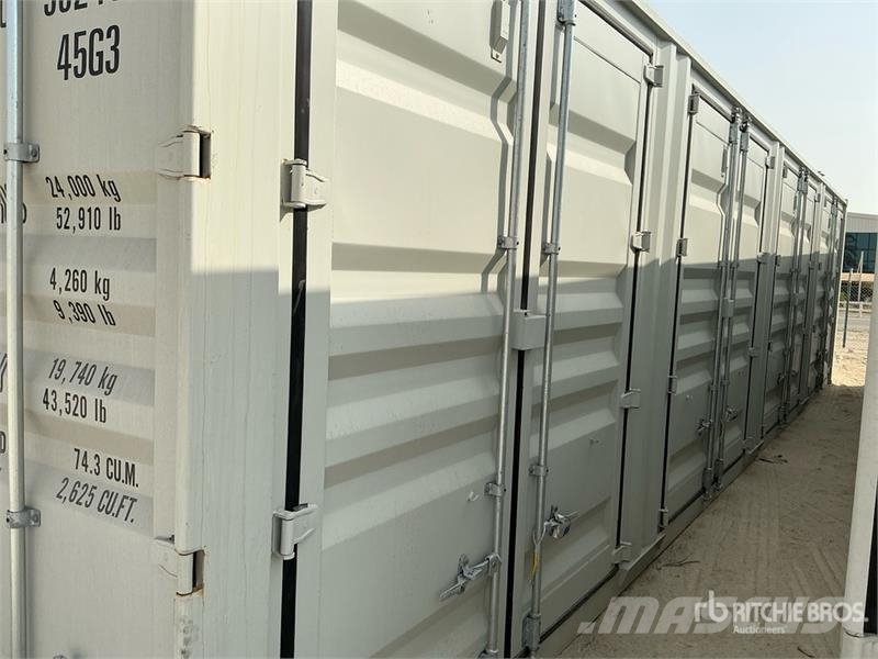 40 ft High Cube Multi-Door Storage Container (Unus Varastokontit