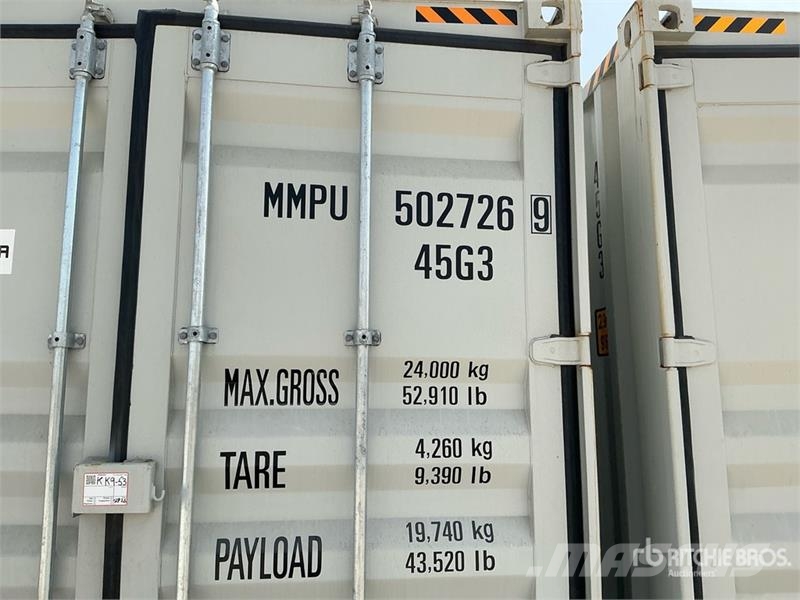 40 ft High Cube Multi-Door Storage Container (Unus Varastokontit