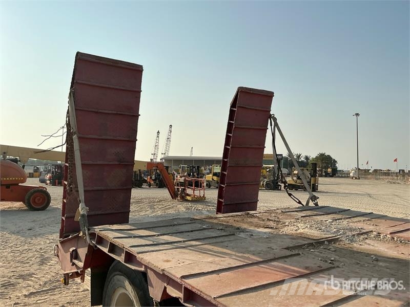  9 m T/A Step Deck Trailer لوادر منخفضة