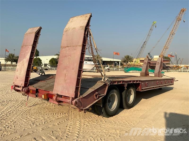  9 m T/A Step Deck Trailer لوادر منخفضة