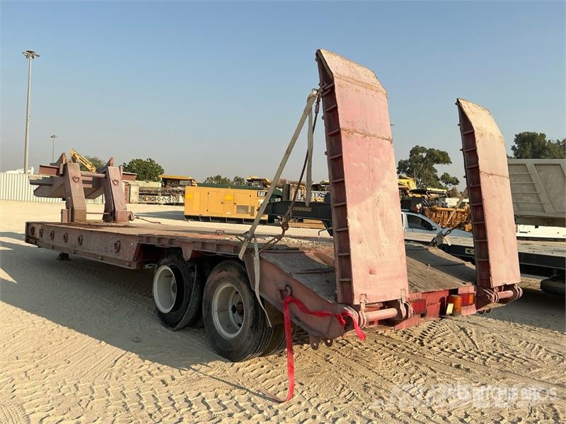  9 m T/A Step Deck Trailer لوادر منخفضة