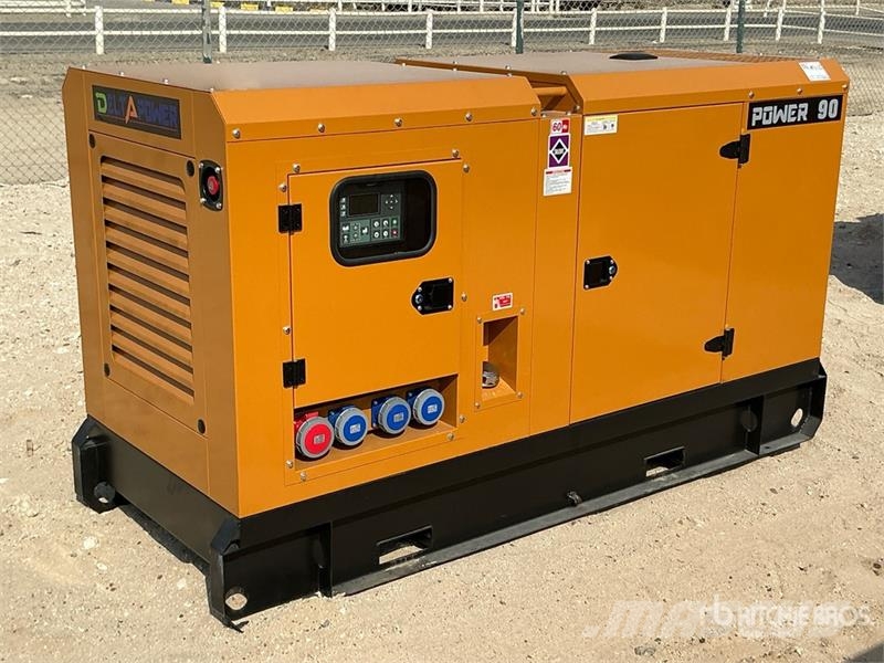  90 kVA Skid-Mounted Generator Set (Unused) مولدات ديزل