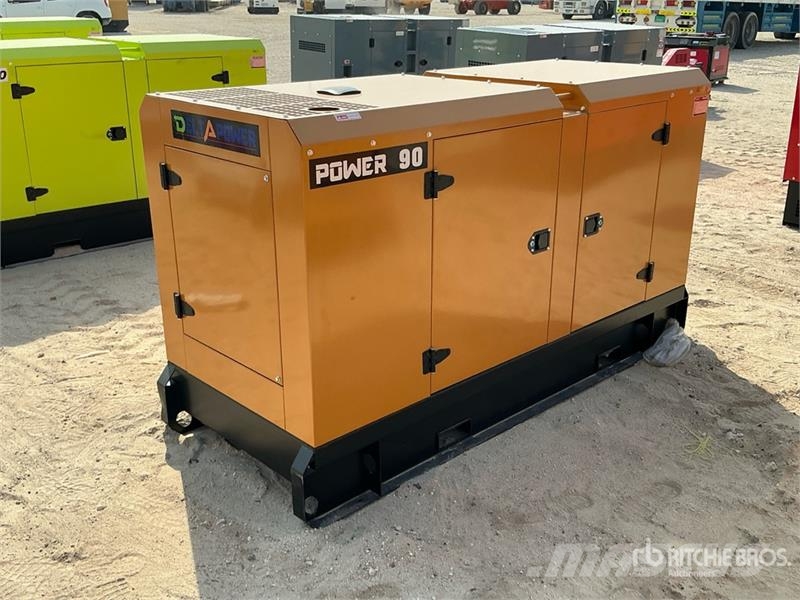  90 kVA Skid-Mounted Generator Set (Unused) مولدات ديزل