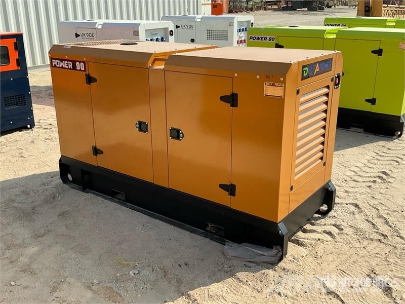  90 kVA Skid-Mounted Generator Set (Unused) مولدات ديزل