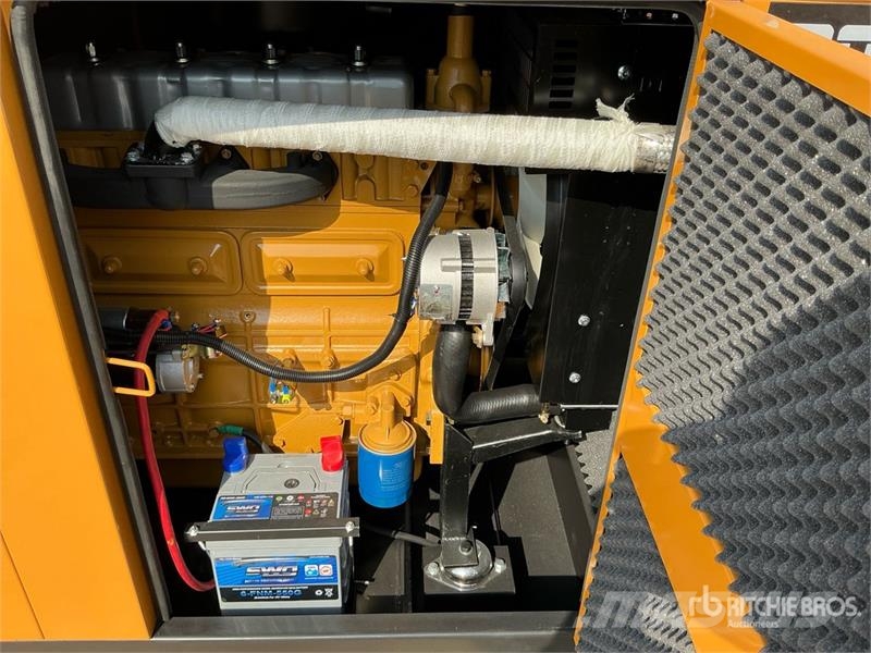 90 kVA Skid-Mounted Generator Set (Unused) مولدات ديزل