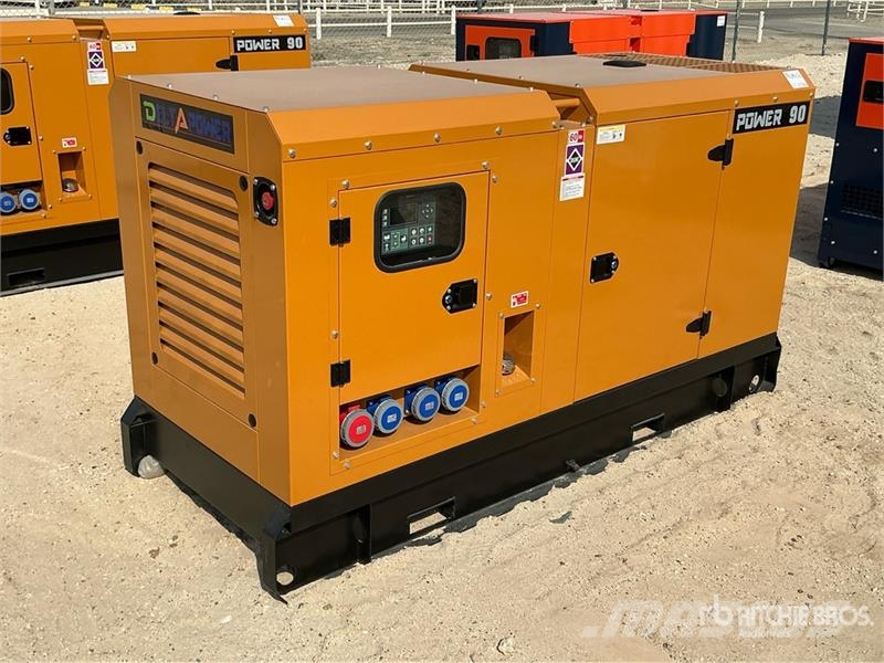  90 kVA Skid-Mounted Generator Set (Unused) مولدات ديزل