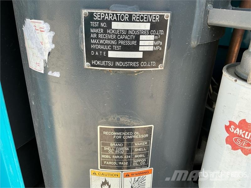 Airman PDS265 Mobile Air Compressor Compresseur