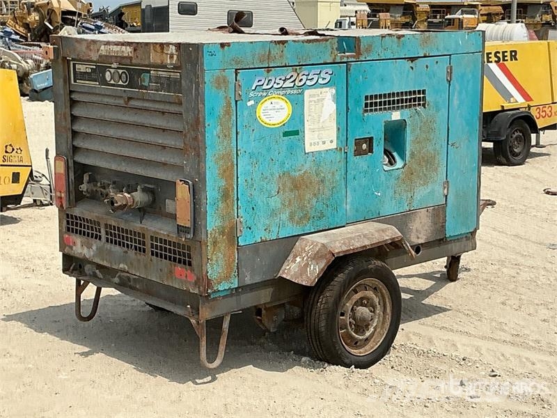 Airman PDS265S-4B2 Mobile Air Compressor Kompresszorok