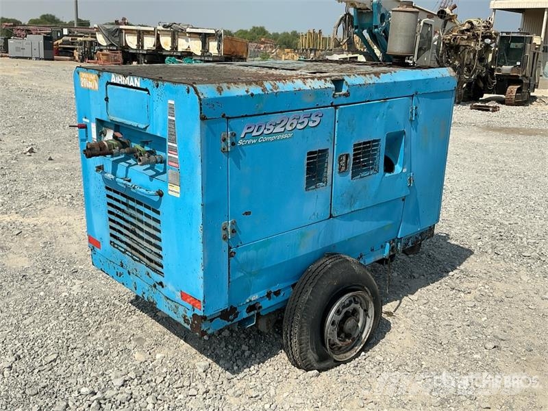 Airman PDS265S Mobile Air Compressor Kompressorid