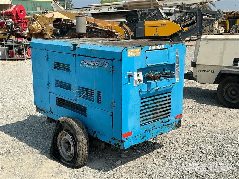 Airman PDS265S Mobile Air Compressor Kompressorid