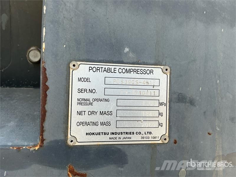 Airman PDS400 Compresseur