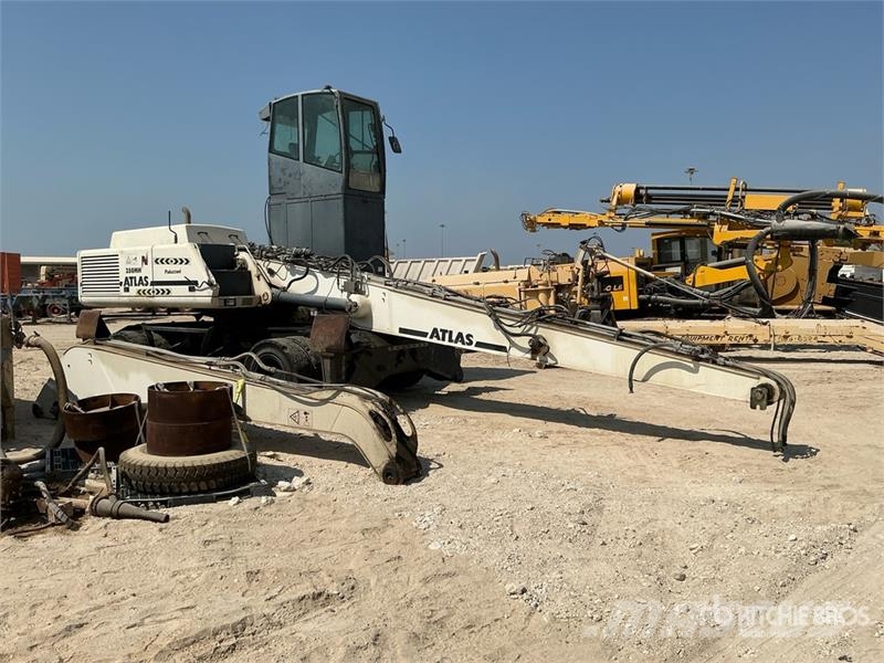 Atlas 350MH Wheel Material Handler (Inoperable) Muu