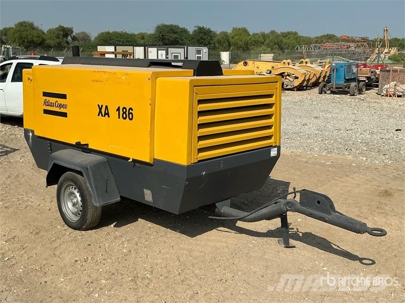 Atlas Copco XA186 Mobile Air Compressor Воздушные компрессоры