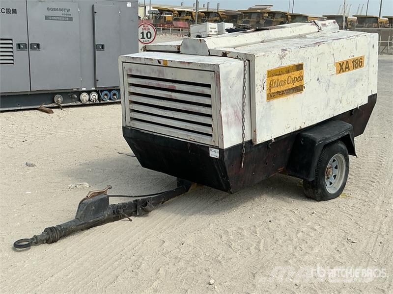Atlas Copco XA186 Mobile Air Compressor Compressors