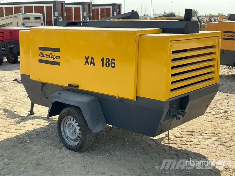Atlas Copco XA186 Mobile Air Compressor Воздушные компрессоры