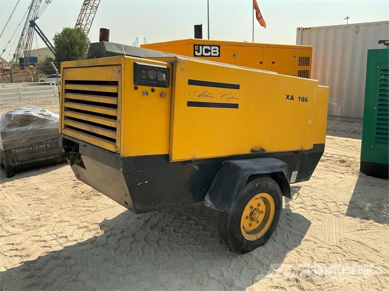 Atlas Copco XA186DD Mobile Air Compressor Kompressorid