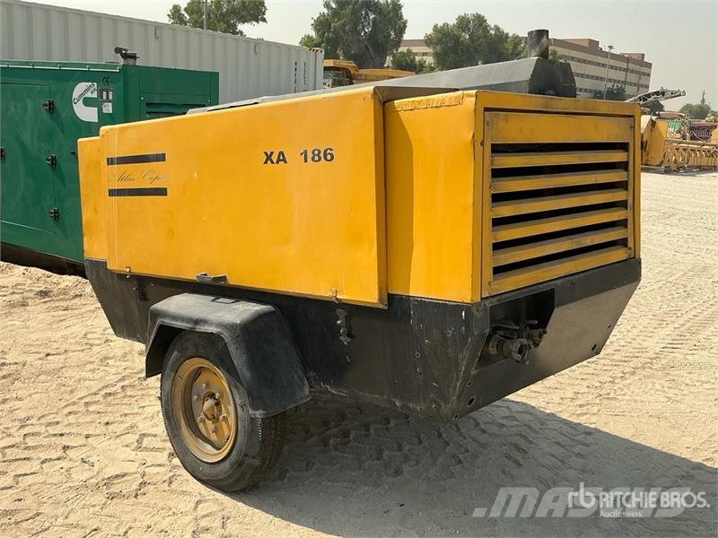 Atlas Copco XA186DD Mobile Air Compressor Kompressorid