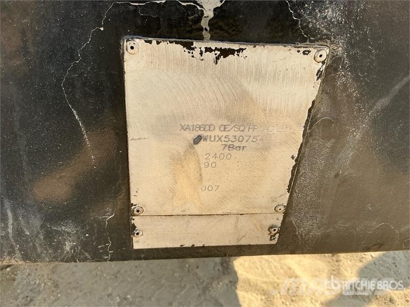 Atlas Copco XA186DD Mobile Air Compressor Kompressorid