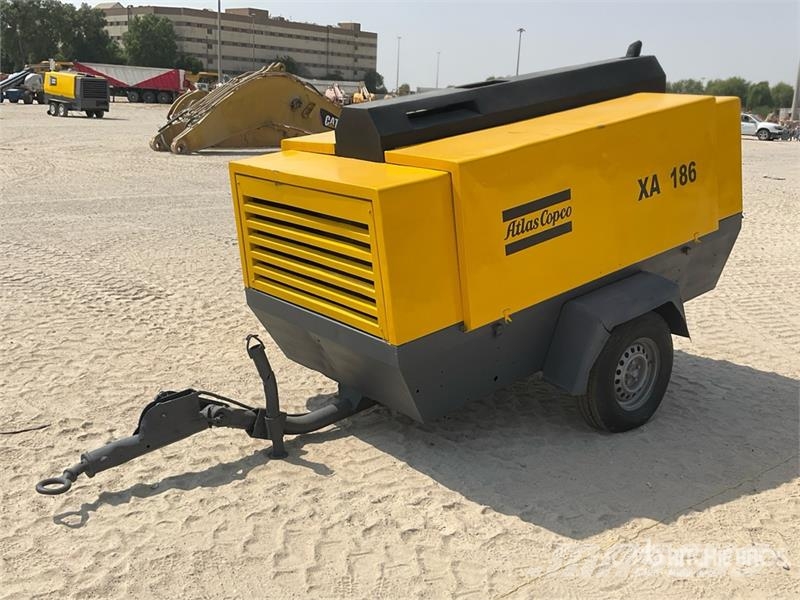 Atlas Copco XA186DD Mobile Air Compressor Kompressorid