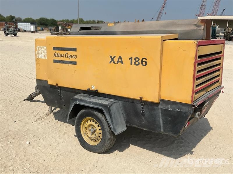 Atlas Copco XA186DD Mobile Air Compressor Kompressorid