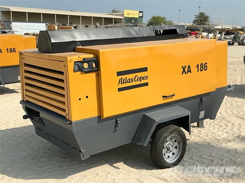 Atlas Copco XA186DD Mobile Air Compressor Kompressorid