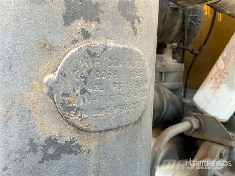 Atlas Copco XA186DD Mobile Air Compressor Kompressorid