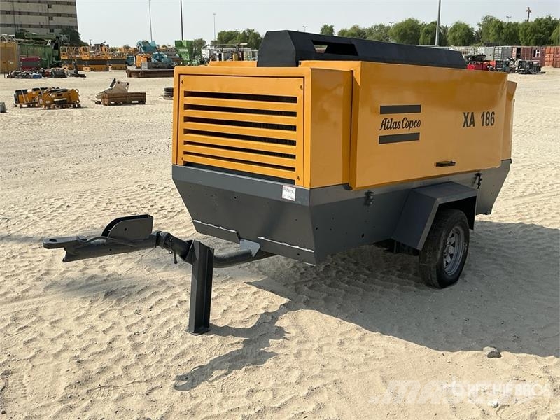 Atlas Copco XA186DD Mobile Air Compressor Kompressorid