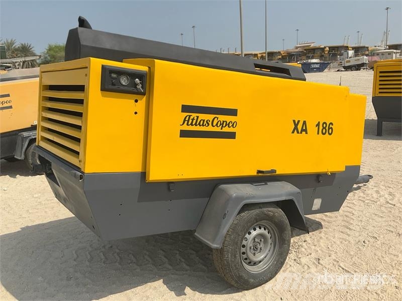 Atlas Copco XA186DD Mobile Air Compressor Kompressorid