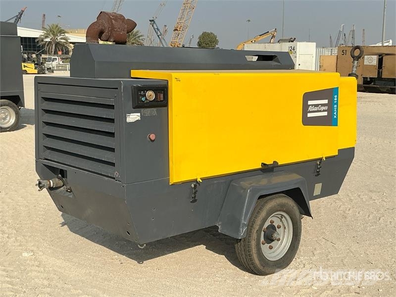 Atlas Copco XAHS186 Mobile Air Compressor Kompressorid