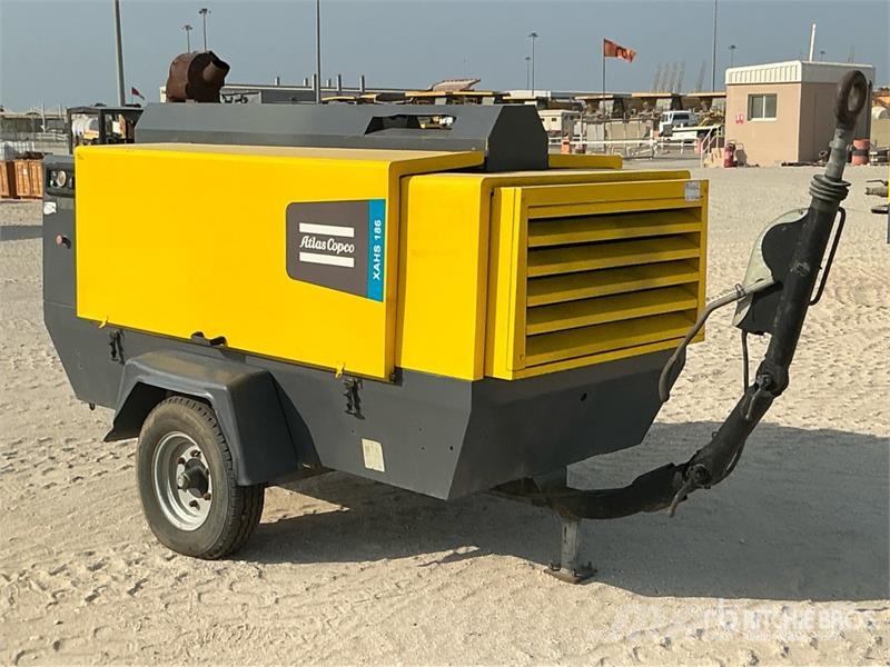 Atlas Copco XAHS186 Mobile Air Compressor Kompressorid