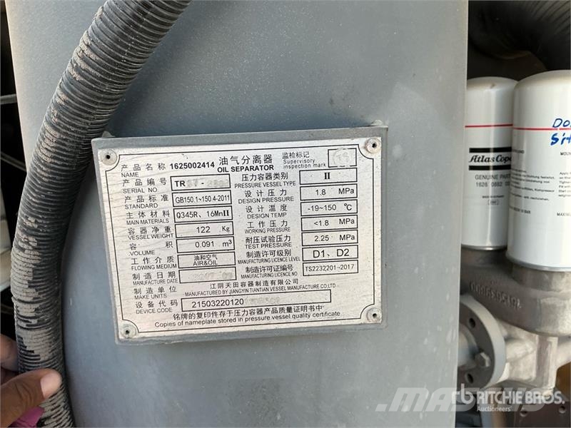 Atlas Copco XAMS 850 مكابس