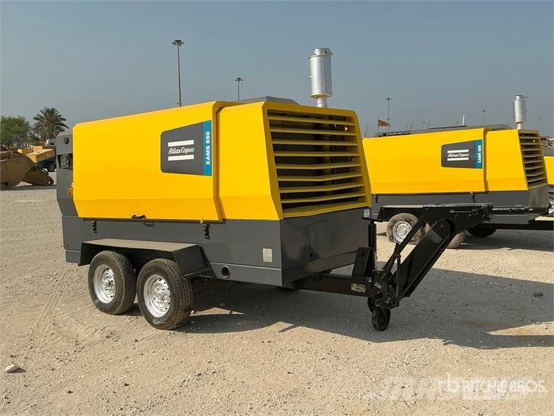 Atlas Copco XAMS 850CD Mobile Air Compressor Kompresori