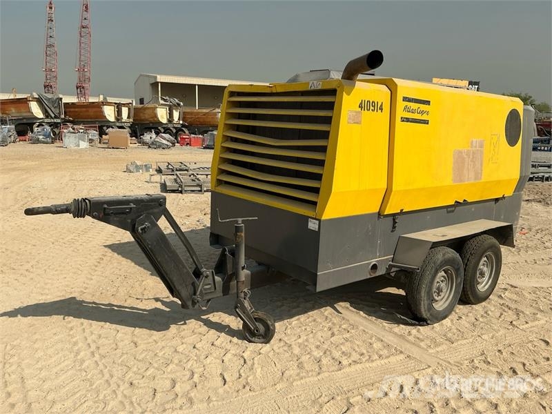 Atlas Copco XAMS 850CD Mobile Air Compressor مكابس