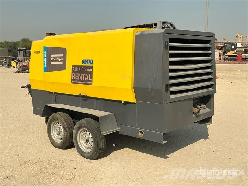 Atlas Copco XAMS850CD Mobile Air Compressor مكابس