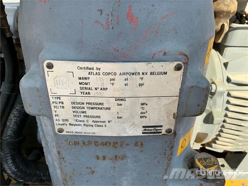Atlas Copco XAS 65 Mobile Electric Air Compressor Συμπιεστές