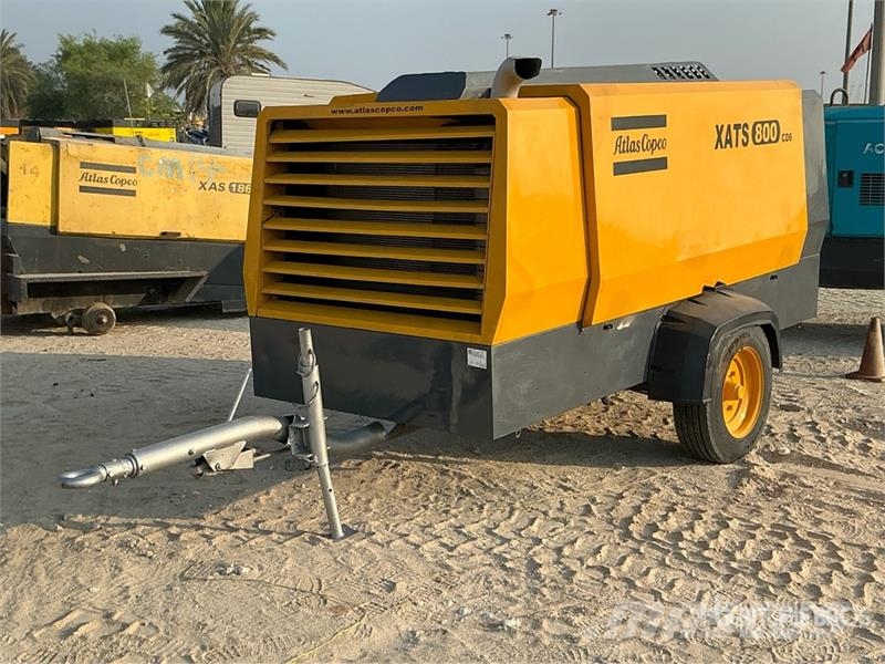 Atlas Copco XATS 800 Mobile Air Compressor مكابس
