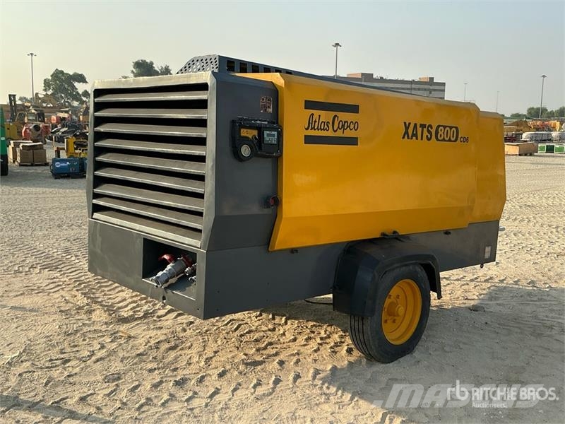 Atlas Copco XATS800 Mobile Air Compressor مكابس