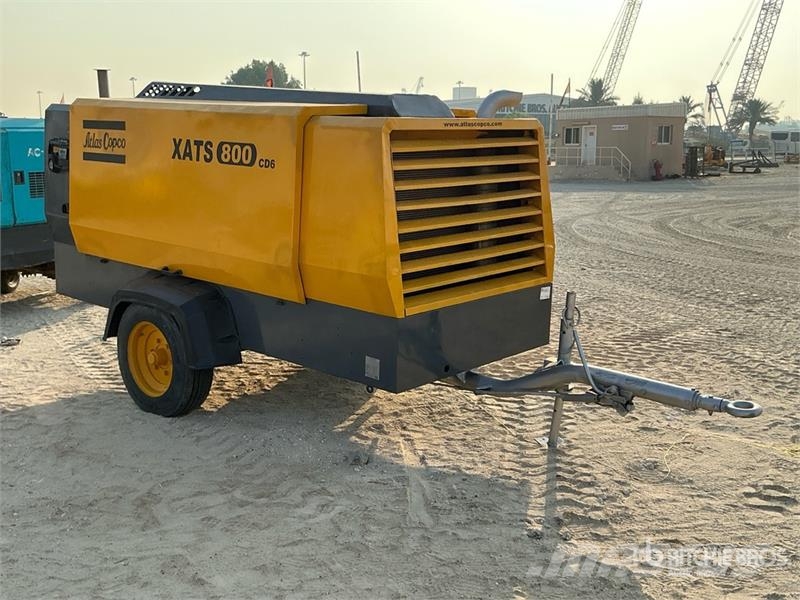 Atlas Copco XATS800 Mobile Air Compressor مكابس