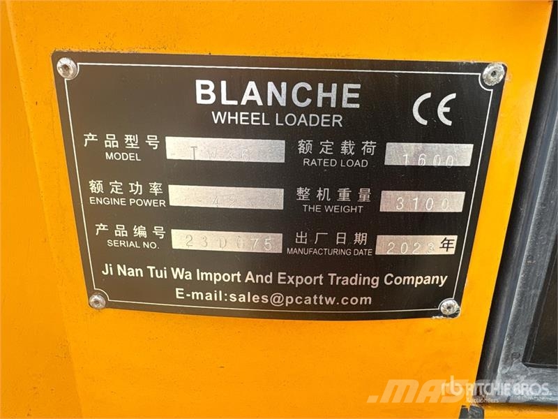 Blanche TW36 Wheel Loader Hjullastere