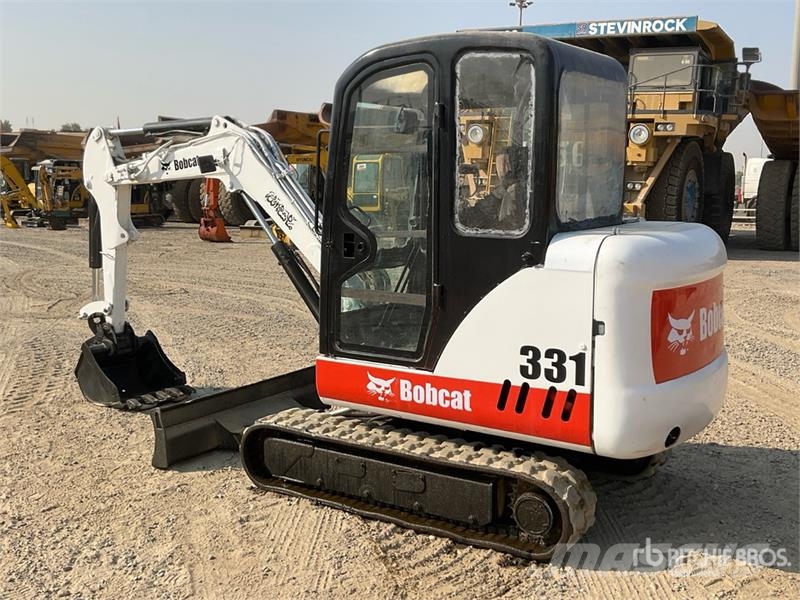 Bobcat 331G Miniekskavaatorid < 7 t
