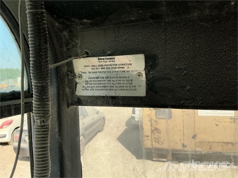 Bobcat 337D Miniekskavaatorid < 7 t