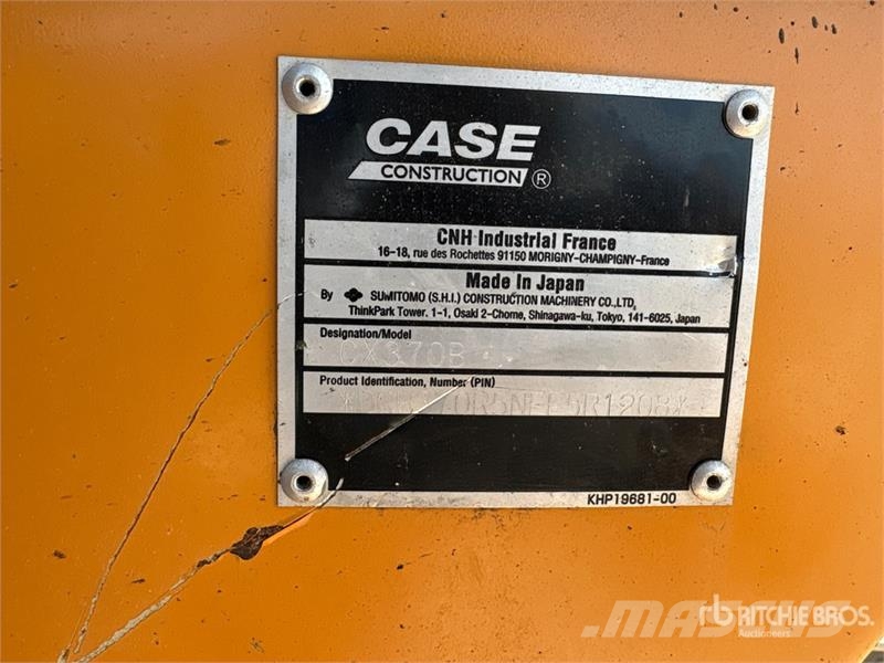 CASE CX370B Tracked Excavator Bageri gusjeničari