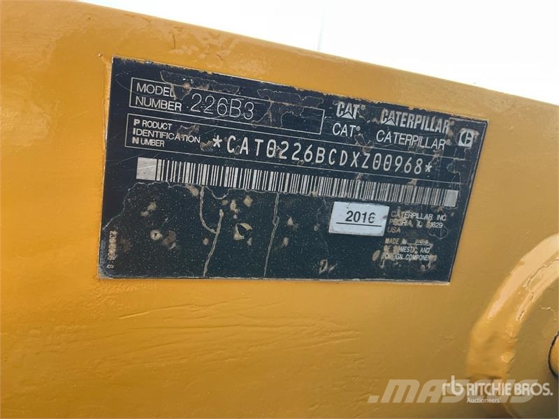 CAT 226B3 Skid Steer Loader Skid steer loaders