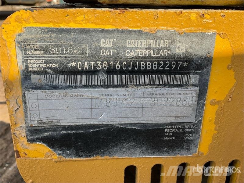 CAT 301.6C Mini bagri <7t